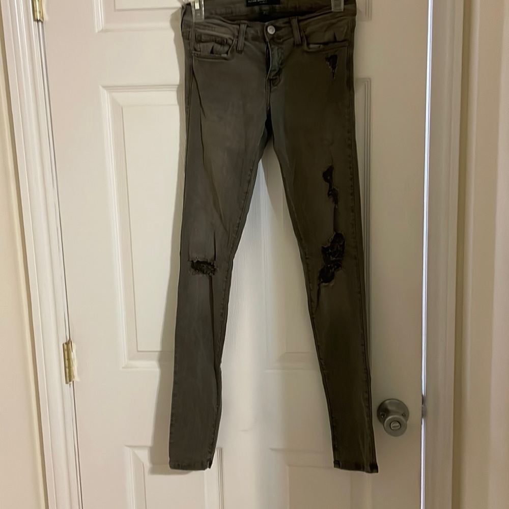 Flying Monkey Jeans, size 26, grayish/green